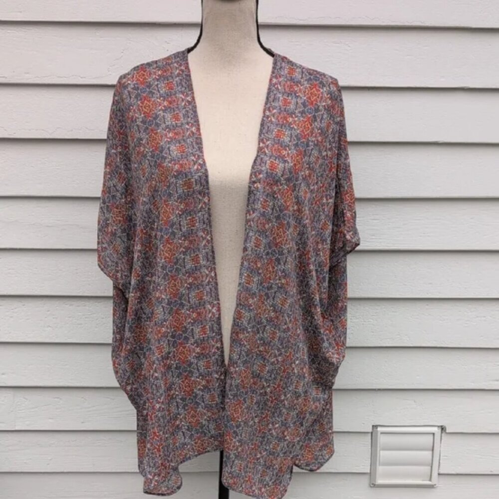 NWT Soprano Sheer Kimono Shrug | Soprano Open Front Kimono Cardigan